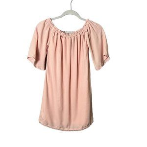 Pink Republic Dress Womens Small Baby Doll Short Pink Size XS Fully Lined
